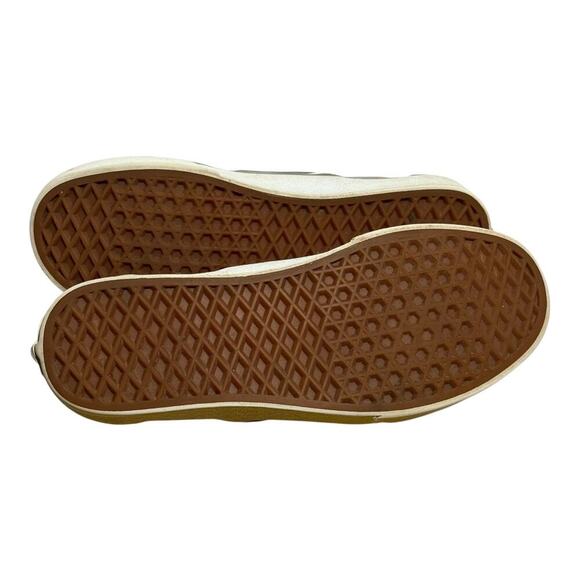 Vans Classic Slip On Light Gray Canvas Sneakers Women's 9 Skate Shoes - Picture 8 of 8